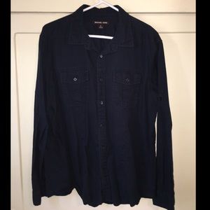Men’s Michael Kors Long Sleeve Button Down Shirt